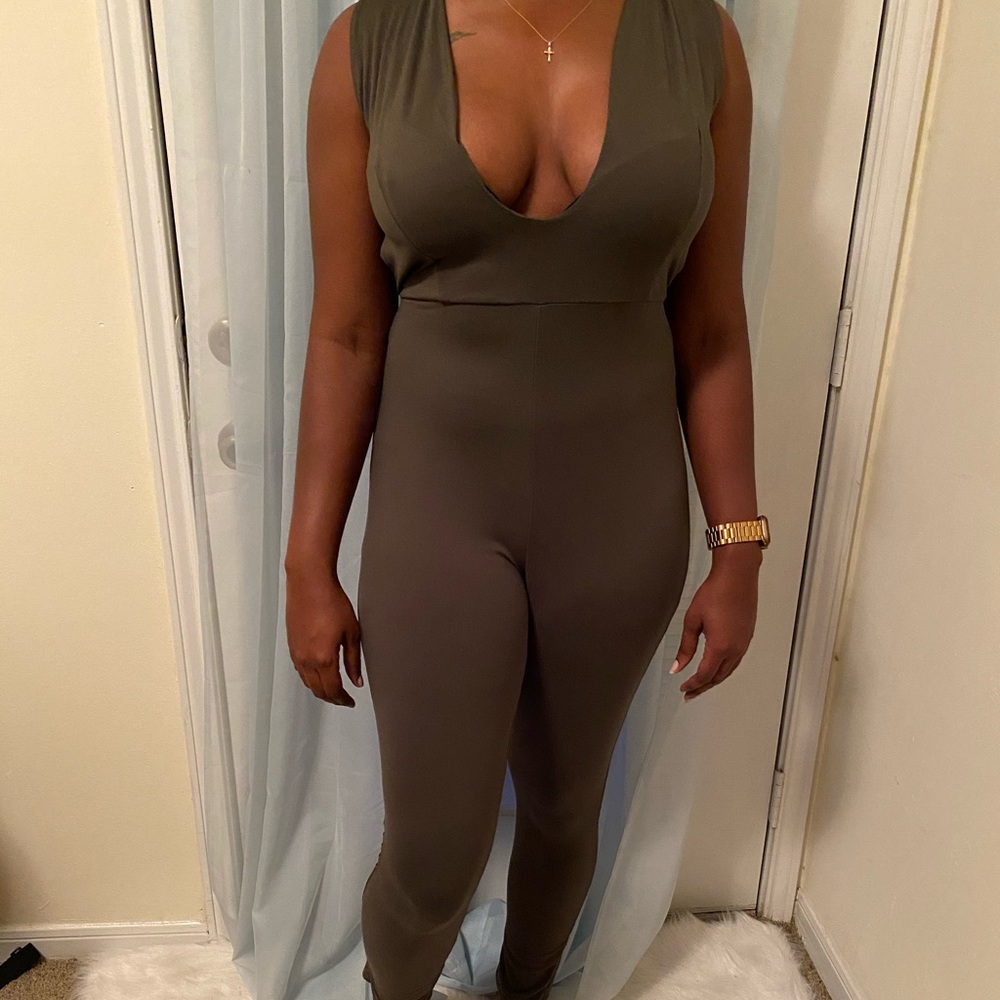 Olive Green JumpSuit